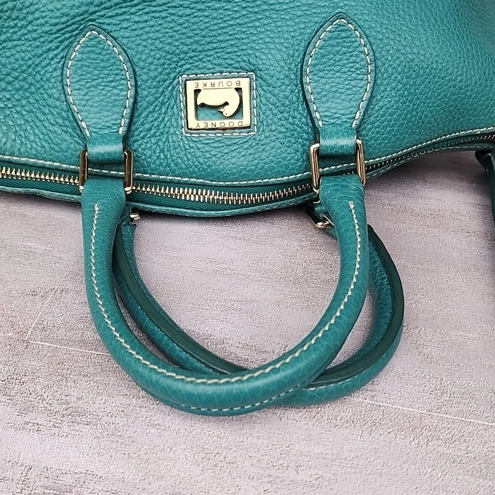 Dooney & Bourke Pebbled Leather Dillen Crossbody Satchel